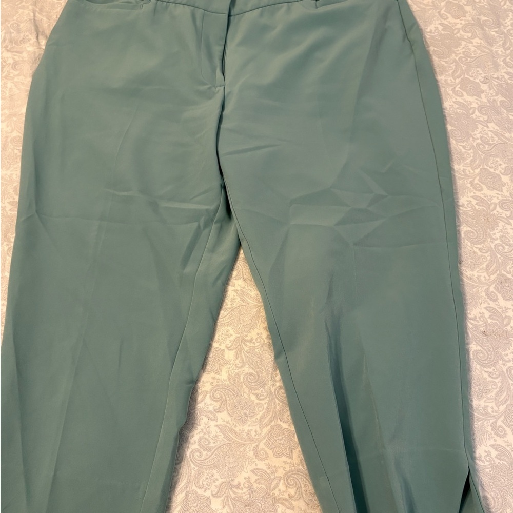 EVRI Aqua Capri Pants